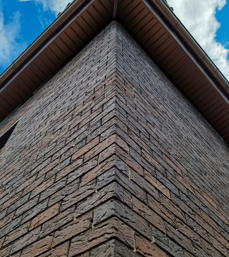 Кирпич Kerma Premium klinker Коричневый Рустик WDF