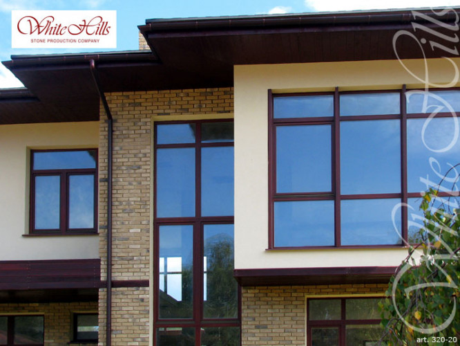 Фасадная плитка под кирпич Кельн Брик 320-20 White Hills