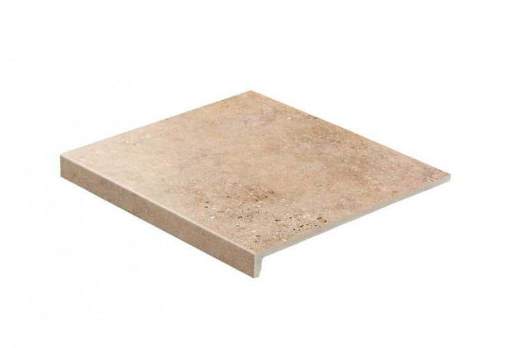  Cтупень прямоугольная рядовая Loftstufe Stroeher Gravel Blend 961 brown, 294х340х35х11