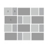 Тротуарная плитка SteinRus Бельпассо, colormix Нокс, native 60 мм