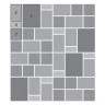 Тротуарная плитка SteinRus Инсбрук Альпен, colormix Бомонт, native 60 мм