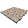 Тротуарная плитка SteinRus Бельпассо, Грейзен, backwash 60 мм