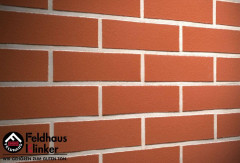 Клинкерный кирпич FELDHAUS KLINKER K400NF Carmesi Liso