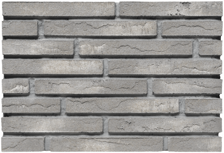 Облицовочный кирпич BrickWell Classic цвет "Серый опал" 310х40х50