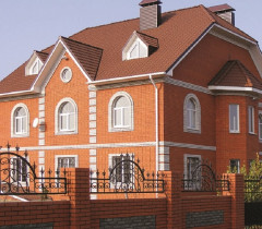 Облицовочный кирпич Железногорского КЗ красный «Гладкий»