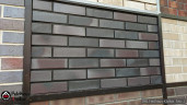 Клинкерный кирпич FELDHAUS KLINKER K398NF Galena Cerasi Nero