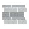 Тротуарная плитка SteinRus Бельпассо, Корунд, backwash 60 мм