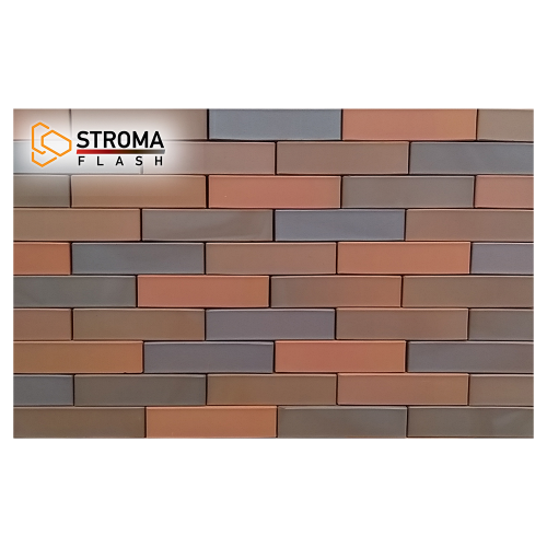Кирпич облицовочный Stroma Flash Bordo Гладкий