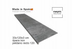 Ступень прямоугольная Exagres recto 120 big Opera Iron, 1200х330x30