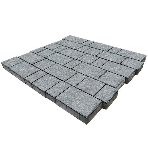 Тротуарная плитка SteinRus Бельпассо, Гранит, backwash 60 мм