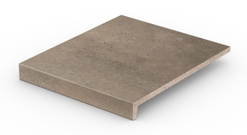 Cтупень прямоугольная рядовая Loftstufe Stroeher Gravel Blend 964 taupe, 294х340х35х11