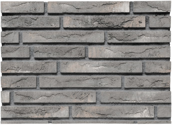 Облицовочный кирпич BrickWell Classic цвет "Базальтовый"