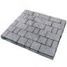 Тротуарная плитка SteinRus Старый город, colormix Монохром, native 60 мм