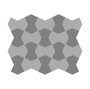 Тротуарная плитка SteinRus Пиксель, colormix Монохром, гладкая 80 мм