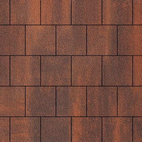 Тротуарная плитка SteinRus Валенсия, colormix Брук, native 80 мм