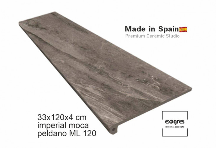 Ступень флорентинер Exagres 120 big Imperial Moca, 1200х330x40
