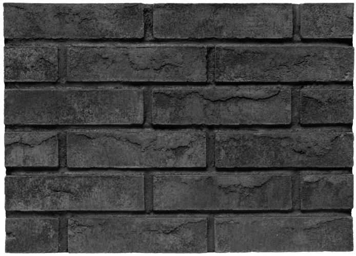 Облицовочный кирпич BrickWell Simple цвет "Графит"