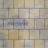 Тротуарная плитка SteinRus Валенсия, colormix Сиена, native 80 мм