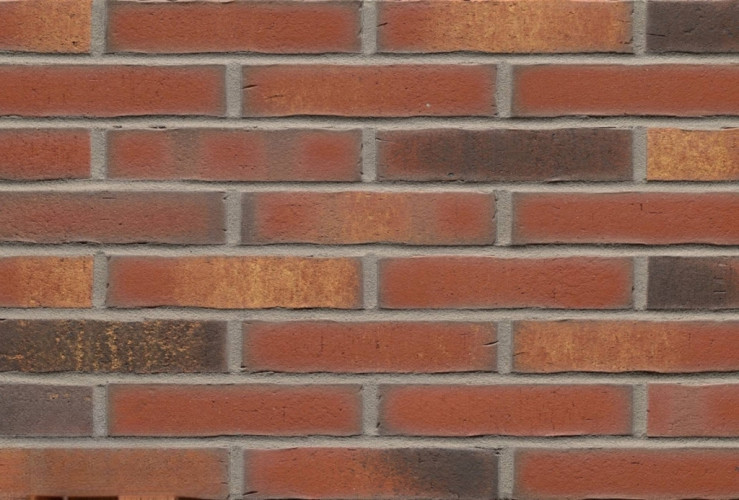 Клинкерная плитка для фасада FELDHAUS KLINKER R744DF14 Vascu carmesi legoro