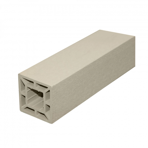 Столб заборный ДПК CM Railing WHITE WOOD 3000х90х90 мм