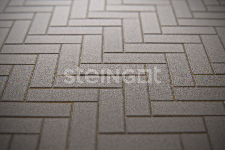 Тротуарная плитка Steingot Паркет Серая 60 мм