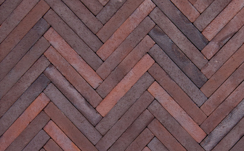 Тротуарный кирпич ABC-Klinkergruppe Malmo Blau bunt schmolz