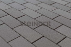 Тротуарная плитка Steingot Прямоугольник 200*100 Серая (полный прокрас, минифаска) 60 мм