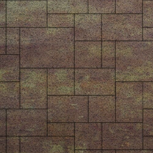 Тротуарная плитка SteinRus Инсбрук Альпен, colormix Порто, native 60 мм