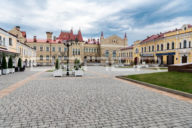 Тротуарная плитка БРАЕР Ривьера, Color Mix "Туман", h60