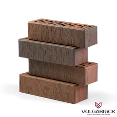 Кирпич облицовочный VOLGABRICK руст №82