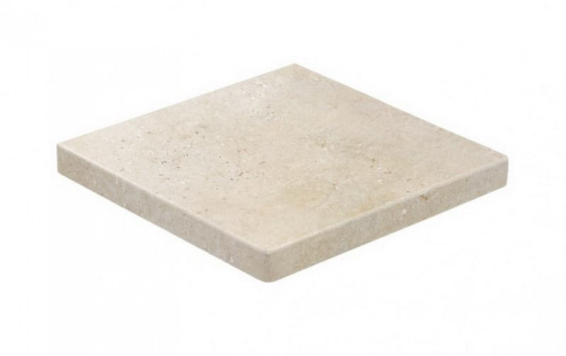  Ступень угловая прямоугольная Loftstufe Stroeher Gravel Blend 960 beige, 340x340х35х11
