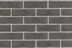 Клинкерная плитка для фасада FELDHAUS KLINKER R735NF9 Classic anthracit mana