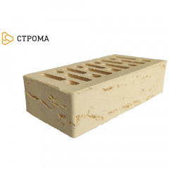 Кирпич облицовочный Строма Слоновая кость Кора дуба