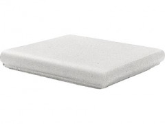 Ступень флорентийская угловая CAÑADA GRES Natura 012 White, 330x330х18