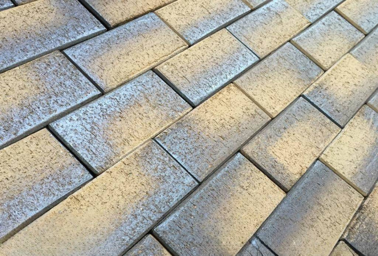 Тротуарный кирпич Feldhaus Klinker P248 Areno Nero