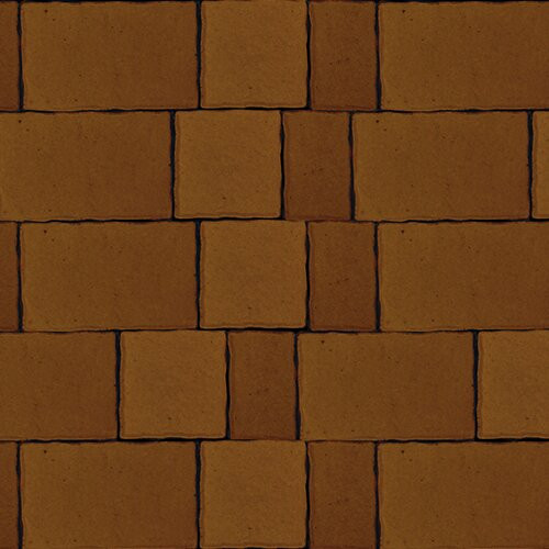 Тротуарная плитка SteinRus Старый город, бежевый, гладкая 60 мм
