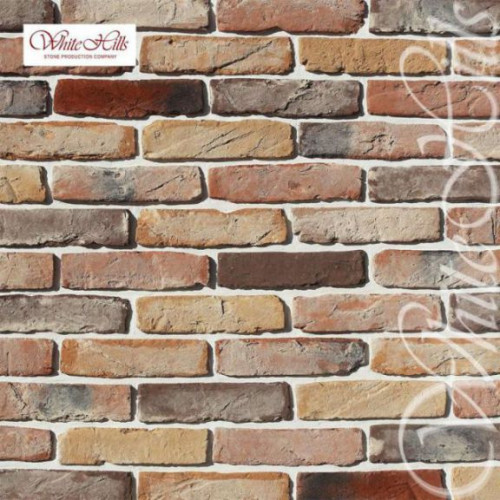 Фасадная плитка под кирпич Тироль Брик 393-90 White Hills