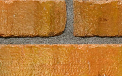 Кирпич керамический глазурованный Terca Mineral Coral, полнотелый лицевой