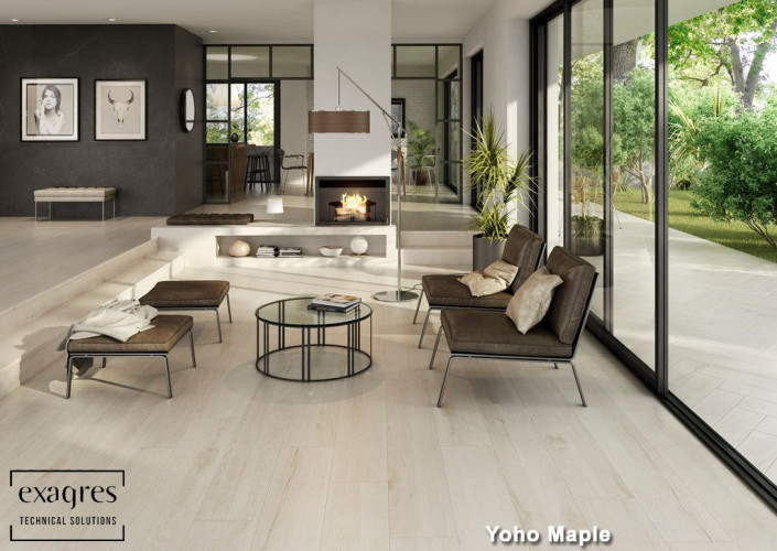 Ступень прямоугольная Exagres recto 120 big Yoho Maple, 1200х330x30