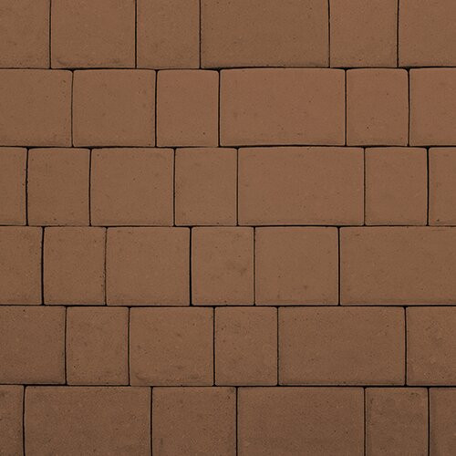 Тротуарная плитка SteinRus Инсбрук Инн, бежевый, гладкая 60 мм