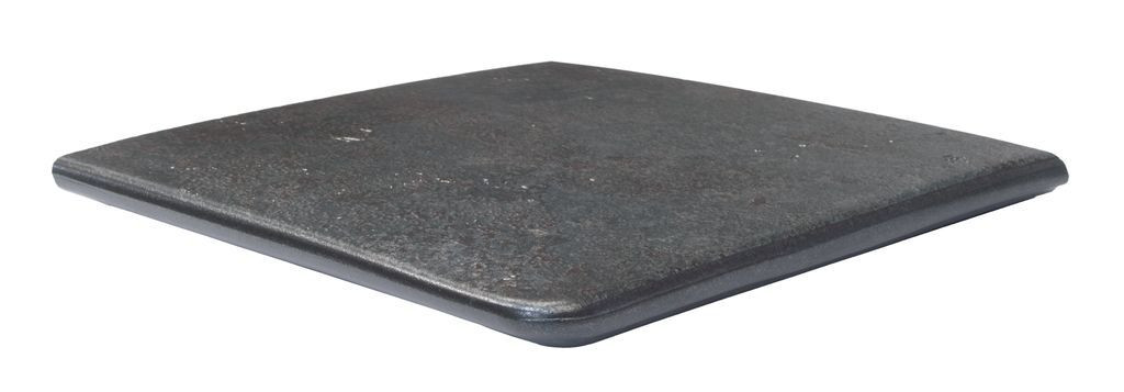 Ступень флорентийская угловая Exagres Metalica 326 Basalt, 330x330х14