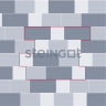 Тротуарная плитка Steingot Плато Серая 80 мм