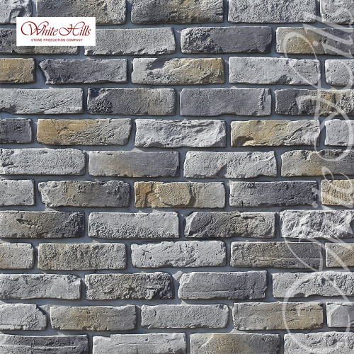 Фасадная плитка под кирпич Рейн Брик 345-80 White Hills