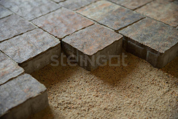 Тротуарная плитка Steingot Гранито Бронзовый камень (Stein Bronze) 60 мм