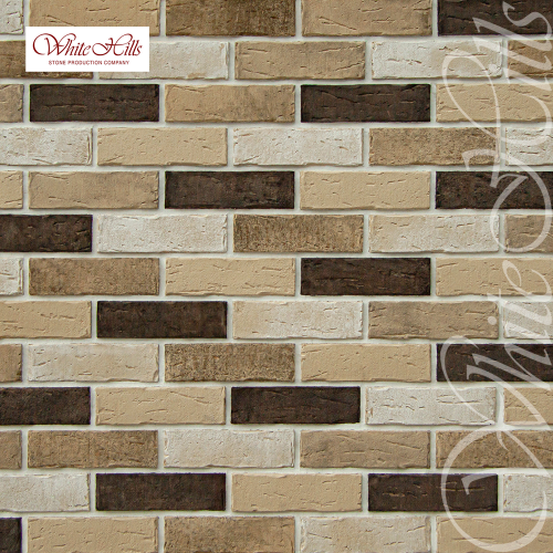 Фасадная плитка под кирпич Сити брик 378-10 White Hills