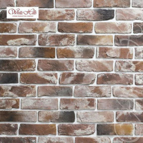 Фасадная плитка под кирпич Рейн Брик 347-90 White Hills
