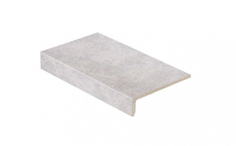 Ступень прямой угол Stroeher Keraplatte Roccia 837 marmos, 294x175x52х10
