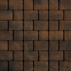 Тротуарная плитка SteinRus Инсбрук Альт Дуо, ColorMix Бомонт, гладкая 40 мм