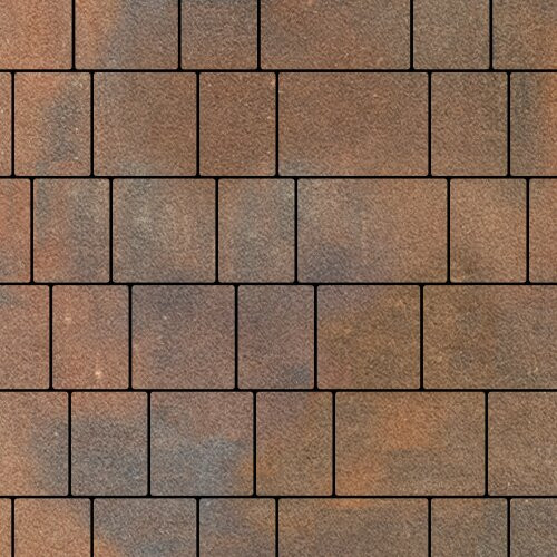 Тротуарная плитка SteinRus Инсбрук Инн, colormix Штайнрус, native 60 мм