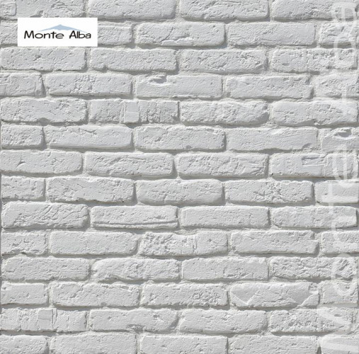 Гипсовая плитка Берген брик A685-00 Monte Alba